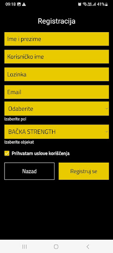 Backa strength ekran görüntüsü