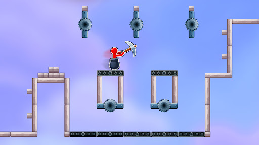 Stickman Hammer Challenge Game ekran görüntüsü