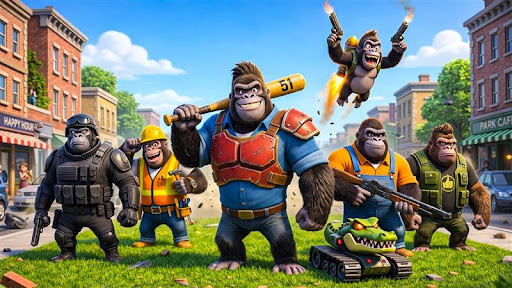 Giant Gorilla Escape Monster ekran görüntüsü