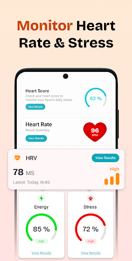 Hearto: Heart Rate Monitor ekran görüntüsü