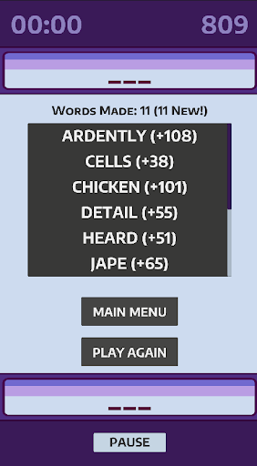 Lexslide - Arcade Word Builder ekran görüntüsü