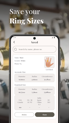 RingFit - Know Your Ring Size ekran görüntüsü