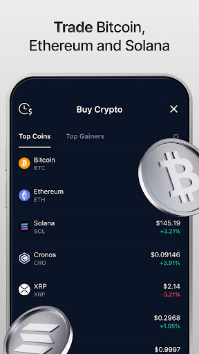 Crypto.com: Onchain Wallet ekran görüntüsü