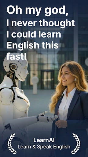 Learn & Speak English: LearnAI ekran görüntüsü