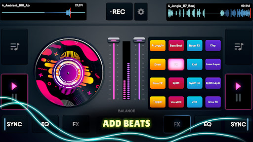Virtual DJ Mixer: Song Mashup ekran görüntüsü