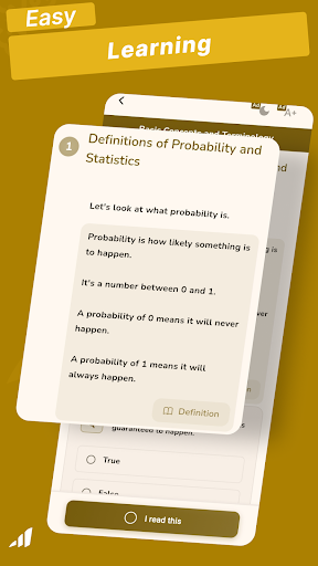 Probability and Statistics ekran görüntüsü