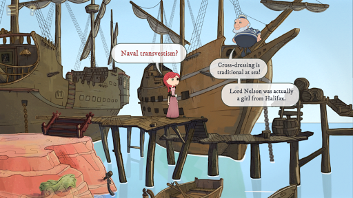 Nelly Cootalot: The Fowl Fleet ekran görüntüsü