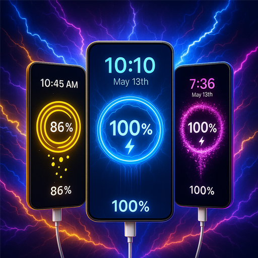 Color Battery Charge Effects