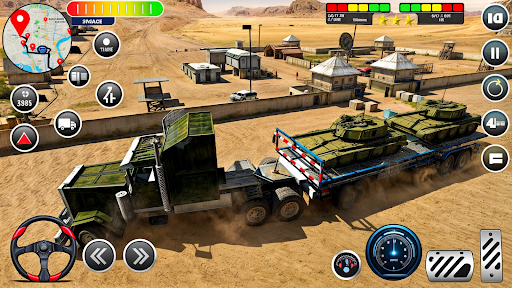 Army Transport Tank Ship Games ekran görüntüsü