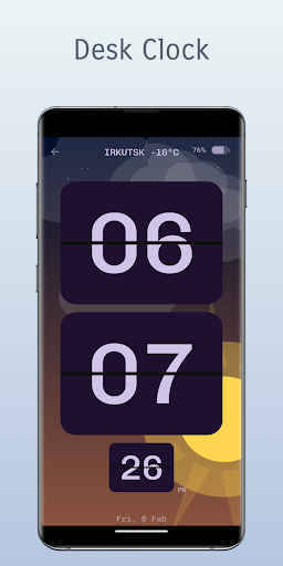 Flip Clock+: Alarm & Desk ekran görüntüsü