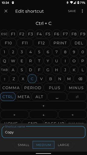 Bluetooth Keyboard & Mouse ekran görüntüsü