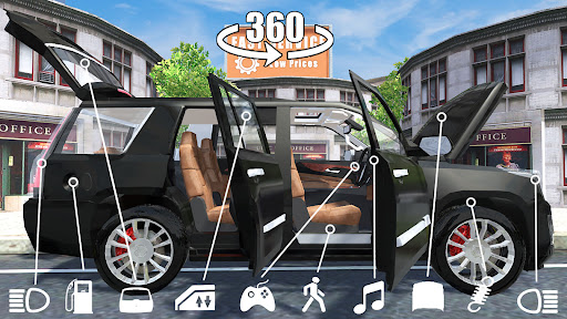 Car Simulator Escalade Driving ekran görüntüsü