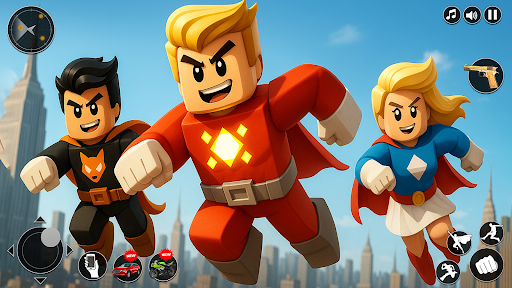 Superhero Rope Hero Spider 3d ekran görüntüsü