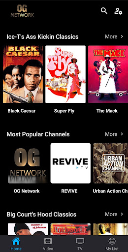 OG Network ekran görüntüsü