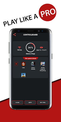 Game Booster Fire GFX- Fix Lag ekran görüntüsü