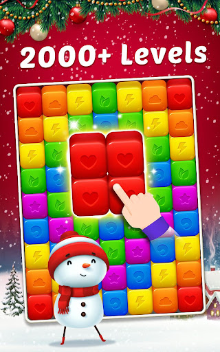 Toy Cubes Pop - Match 3 Game ekran görüntüsü