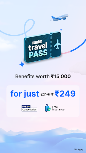 Paytm Checkin Flight Train Bus ekran görüntüsü