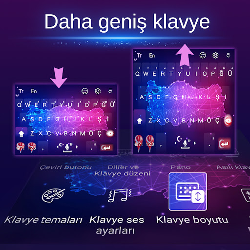 Tamo Türkçe Klavye ekran görüntüsü