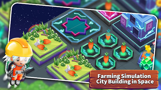 Space Farm: city farming game ekran görüntüsü