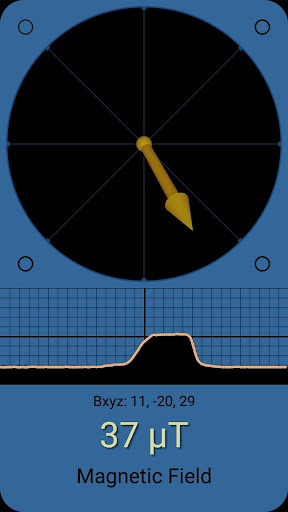 Magnetometer 3D ekran görüntüsü