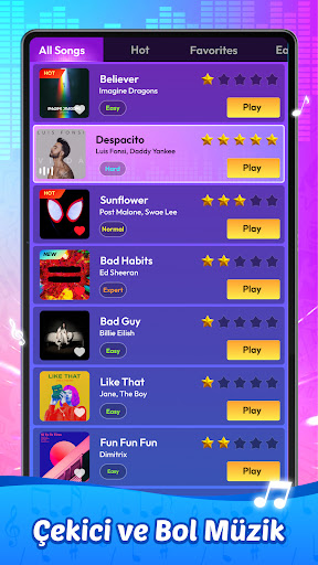 Rhythm Rush Lite-müzik oyunu ekran görüntüsü