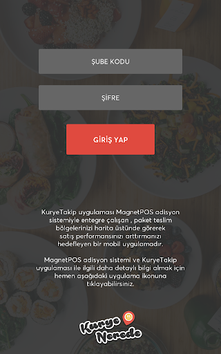 KuryeNerede ekran görüntüsü