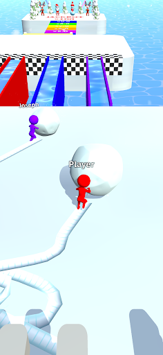 Snow Race! ekran görüntüsü