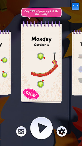 Cut the Rope Daily ekran görüntüsü