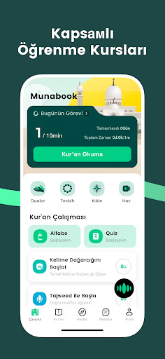 Munabook: Kuran Öğren ekran görüntüsü