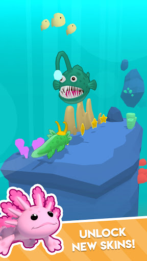 Axolotl Rush ekran görüntüsü
