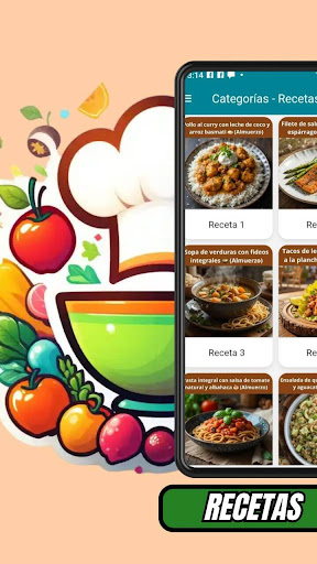 Recetas Saludables ekran görüntüsü