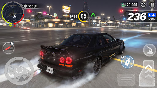 Car Racing: Midnight Drifting ekran görüntüsü