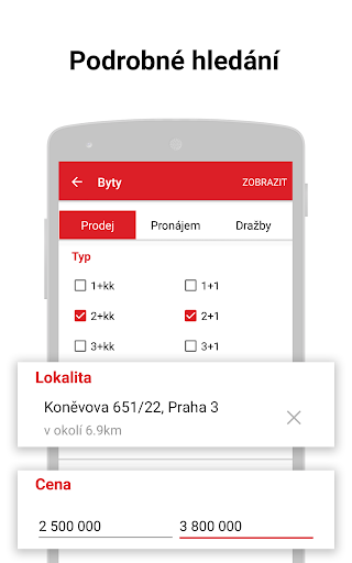 Sreality.cz ekran görüntüsü