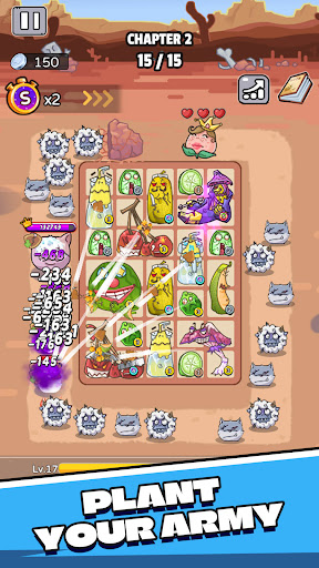 Merge Plants: Zombie Warfare ekran görüntüsü