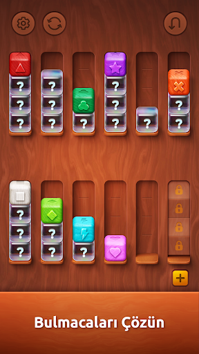 Colorwood Sort: Sıralama Oyunu ekran görüntüsü