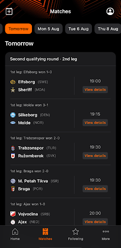 UEFA Europa League Official ekran görüntüsü