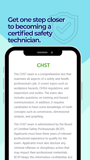 CHST Practice Test ekran görüntüsü