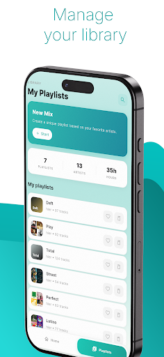 Kodal : Mix Playlists Purs ekran görüntüsü
