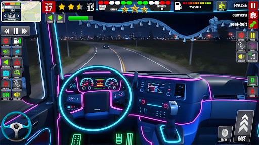 Truck Driving Offline Games 3d ekran görüntüsü
