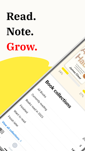Basmo.Reading Tracker,Book Log ekran görüntüsü