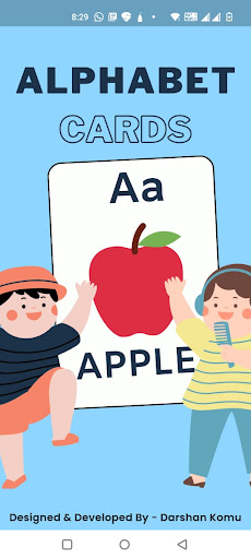 Alphabet Flashcard for Kids ekran görüntüsü