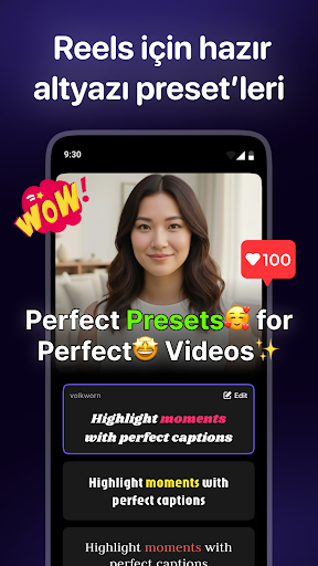Captions AI: Video altyazılar ekran görüntüsü