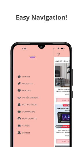 Sandrel Online Store ekran görüntüsü