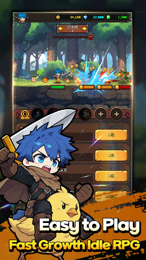 Dragon Slayer : Pixel Idle RPG ekran görüntüsü