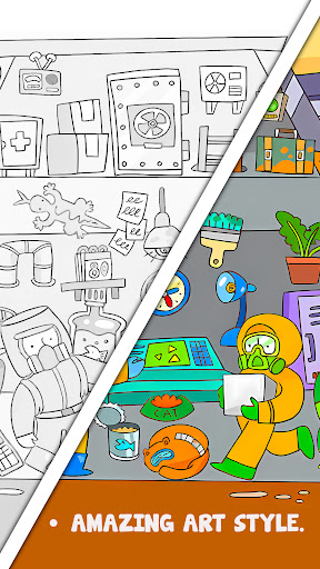 Sticker Book: Coloring Puzzle ekran görüntüsü