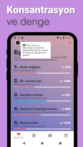 Reflex: Beyin eğitimi ekran görüntüsü