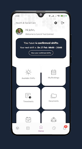 Care and Trust App ekran görüntüsü