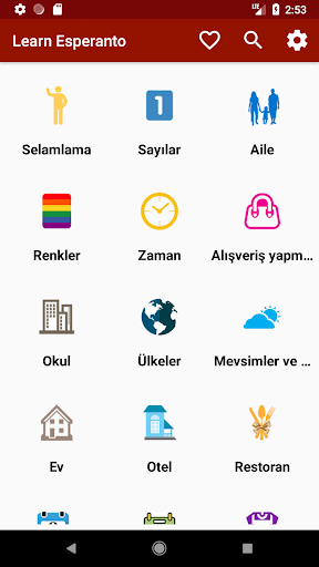 Esperanto öğrenin ekran görüntüsü