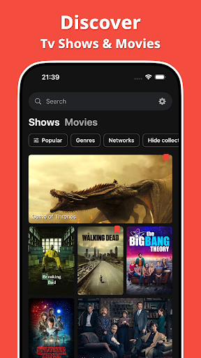 Showly: Track Shows & Movies ekran görüntüsü