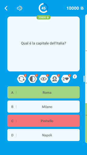 Milionario Italiano: Quiz ekran görüntüsü